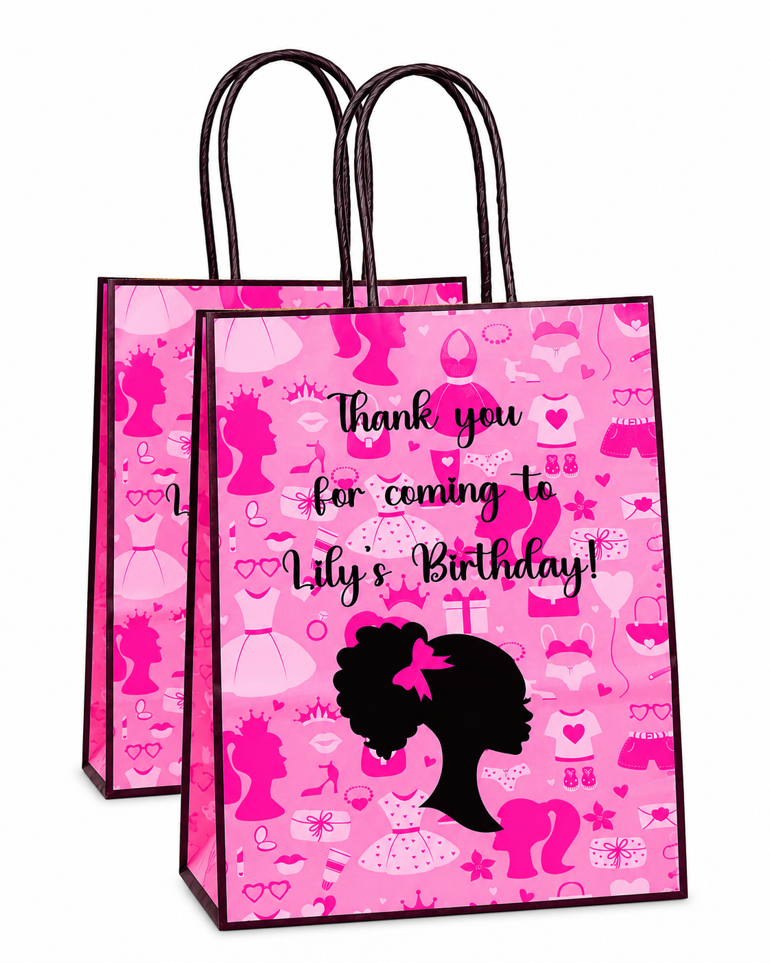 Personalised Paper Party Bags | Custom Birthday Party Favour Bags
